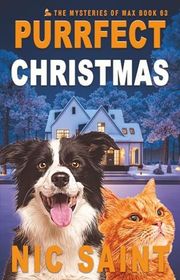 Book cover for "Purrfect Christmas" by Nic Saint