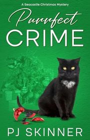 Book cover for "Purrfect Crime" by PJ Skinner
