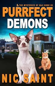 Book cover for "Purrfect Demons" by Nic Saint