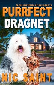 Book cover for "Purrfect Dragnet" by Nic Saint