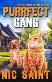 Book cover for "Purrfect Gang" by Nic Saint