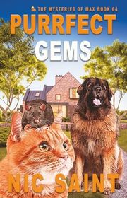Book cover for "Purrfect Gems" by Nic Saint