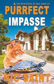 Book cover for "Purrfect Impasse" by Nic Saint