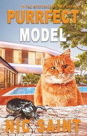 Book cover for "Purrfect Model" by Nic Saint