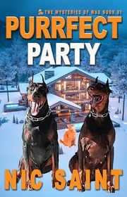 Book cover for "Purrfect Party" by Nic Saint