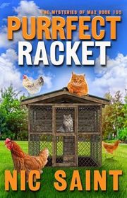 Book cover for "Purrfect Racket" by Nic Saint