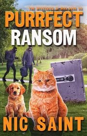 Book cover for "Purrfect Ransom" by Nic Saint