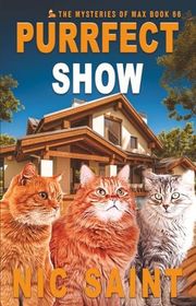 Book cover for "Purrfect Show" by Nic Saint