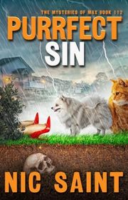 Book cover for "Purrfect Sin" by Nic Saint