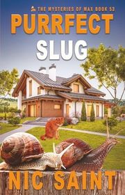 Book cover for "Purrfect Slug" by Nic Saint