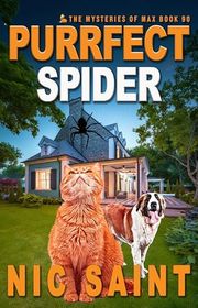 Book cover for "Purrfect Spider" by Nic Saint