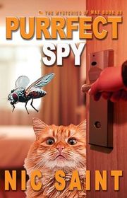 Book cover for "Purrfect Spy" by Nic Saint