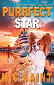 Book cover for "Purrfect Star" by Nic Saint