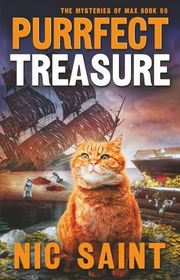 Book cover for "Purrfect Treasure" by Nic Saint