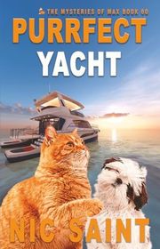Book cover for "Purrfect Yacht" by Nic Saint