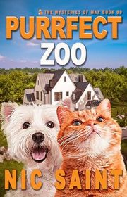 Book cover for "Purrfect Zoo" by Nic Saint