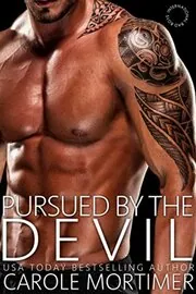 Book cover for "Pursued by the Devil" by Carole Mortimer