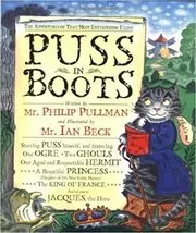 Book cover for "Puss in Boots" by Philip Pullman
