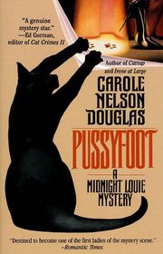 Book cover for "Pussyfoot" by Carole Nelson Douglas