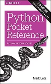 Book cover for "Python Pocket Reference" by Mark Lutz