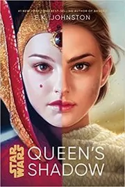Book cover for "Queen's Shadow" by E. K. Johnston