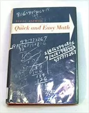 Book cover for "Quick and Easy Math" by Isaac Asimov