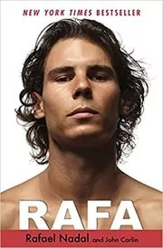 Book cover for "Rafa" by Rafael Nadal