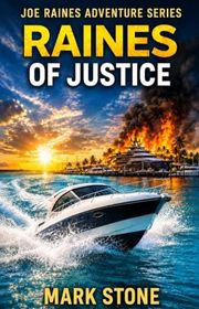 Book cover for "Raines of Justice" by Mark Stone