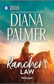 Book cover for "Rancher's Law" by Diana Palmer