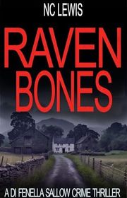 Book cover for "Raven Bones" by NC Lewis