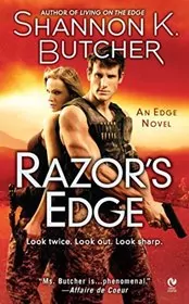 Book cover for "Razor's Edge" by Shannon K Butcher