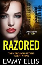 Book cover for "Razored" by Emmy Ellis