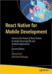 Book cover for "React Native for Mobile Development" by Akshat Paul