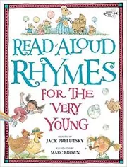 Book cover for "Read-Aloud Rhymes for the Very Young" by Jack Prelutsky