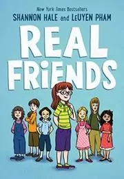 Book cover for "Real Friends" by Shannon Hale