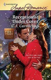 Book cover for "Receptionist Under Cover" by CJ Carmichael