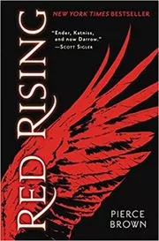 Book cover for "Red Rising" by Pierce Brown