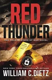 Book cover for "Red Thunder" by William C Dietz