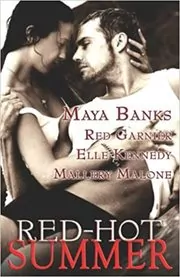 Book cover for "Red-Hot Summer" by Maya Banks