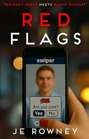 Book cover for "Red Flags" by JE Rowney