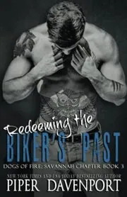 Book cover for "Redeeming the Biker's Past" by Piper Davenport