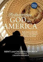 Book cover for "Rediscovering God in America"