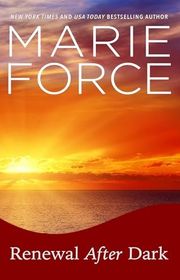 Book cover for "Renewal After Dark" by Marie Force