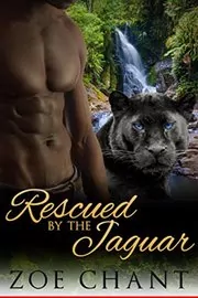Book cover for "Rescued by the Jaguar" by Zoe Chant