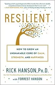 Book cover for "Resilient" by Rick Hanson