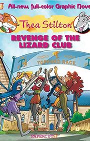 Book cover for "Revenge of the Lizard Club"