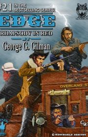 Book cover for "Rhapsody in Red" by Terry Harknett
