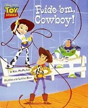 Book cover for "Ride 'em, Cowboy!" by Kate McMullan