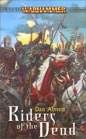 Book cover for "Riders of the Dead" by Dan Abnett