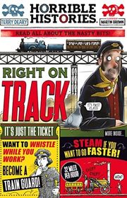 Book cover for "Right On Track" by Terry Deary